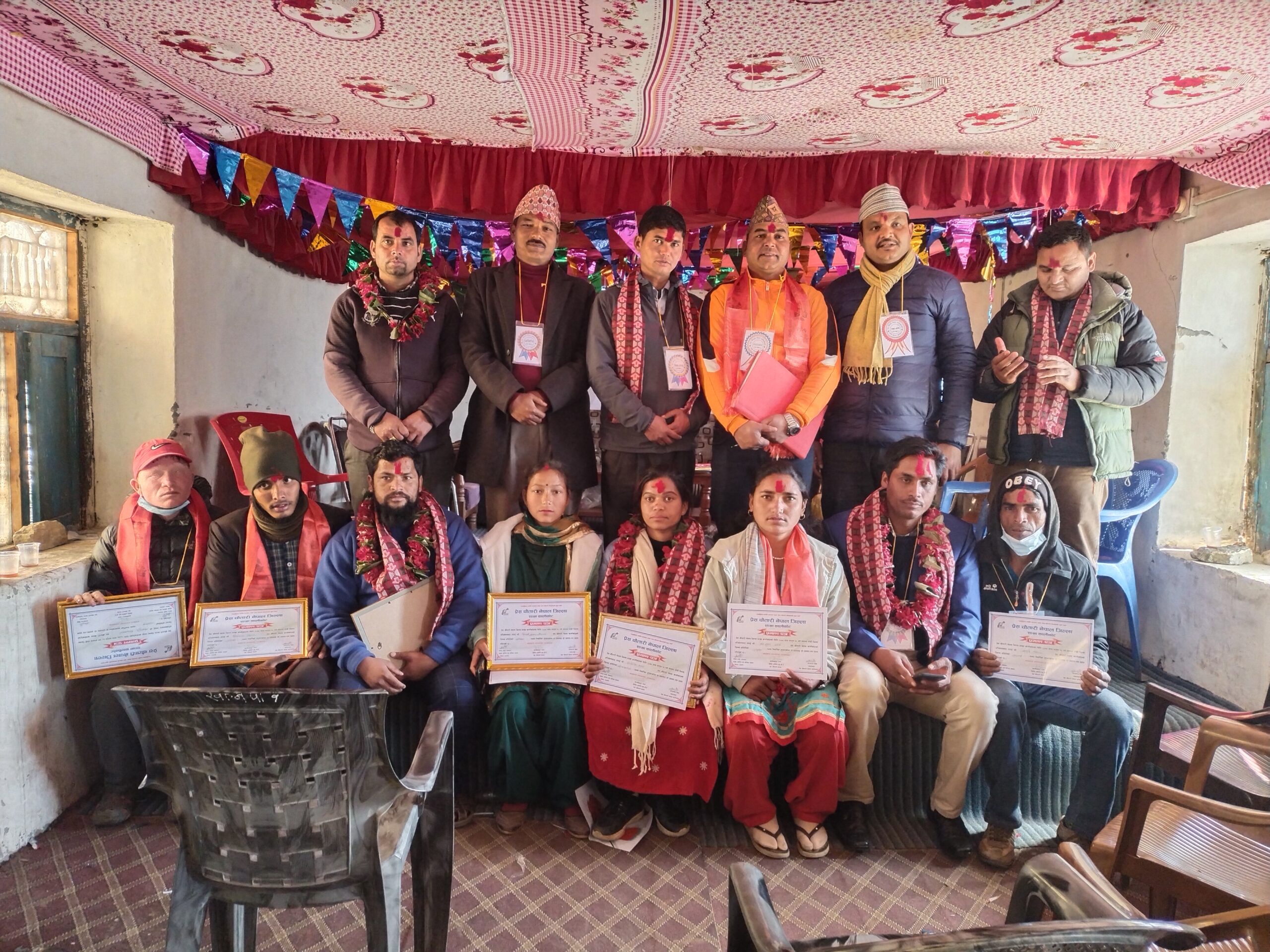 प्रेस चाैतारी नेपाल कालिकाेटकाे पाँचाै जिल्ला अधिवेशन सम्पन्न ३१ सदस्यिय कार्य समिति गठन